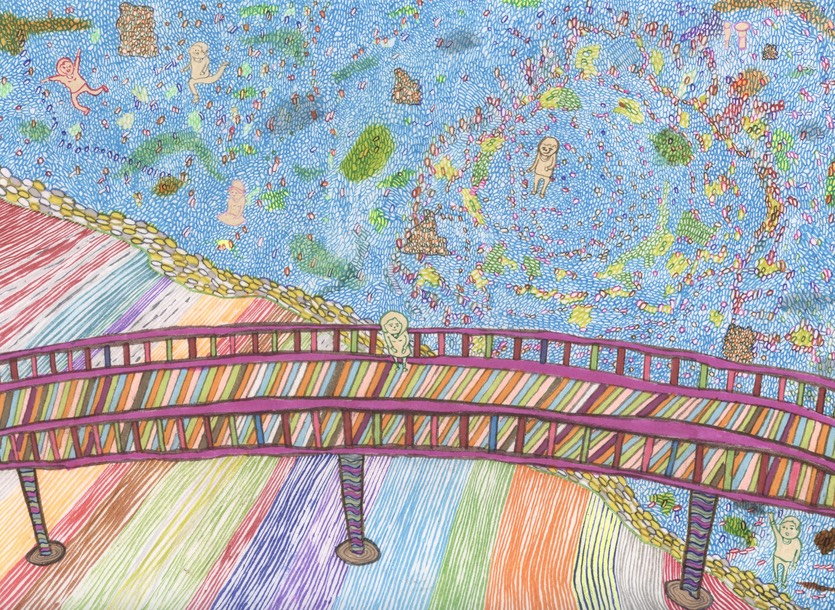 Soft Bubbles in a Park Mark Quigley Illustrations