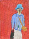 Old Woman Carrying Bags