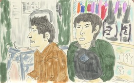 People in audience