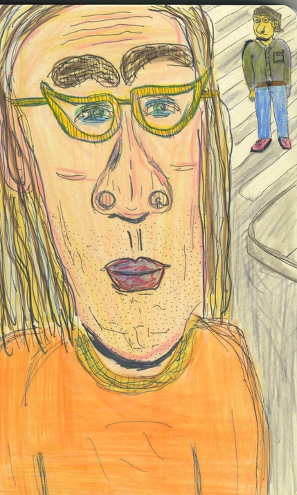 Weird Guy with Glasses