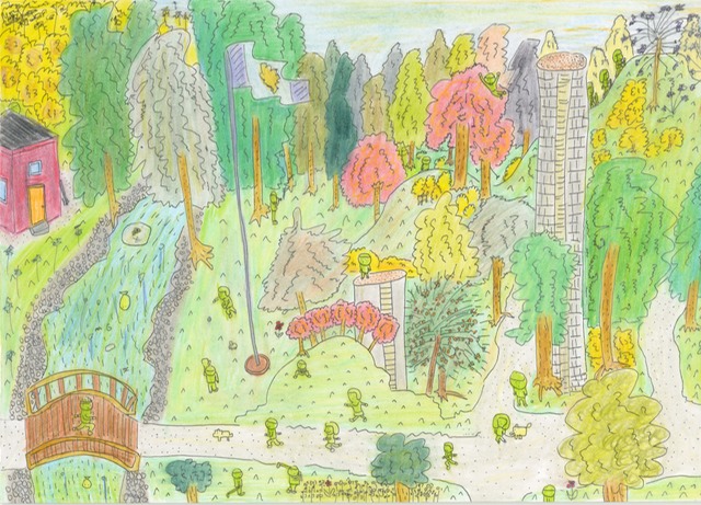 In the park
