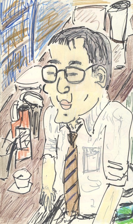 Kaya - regular customer at Lazybird