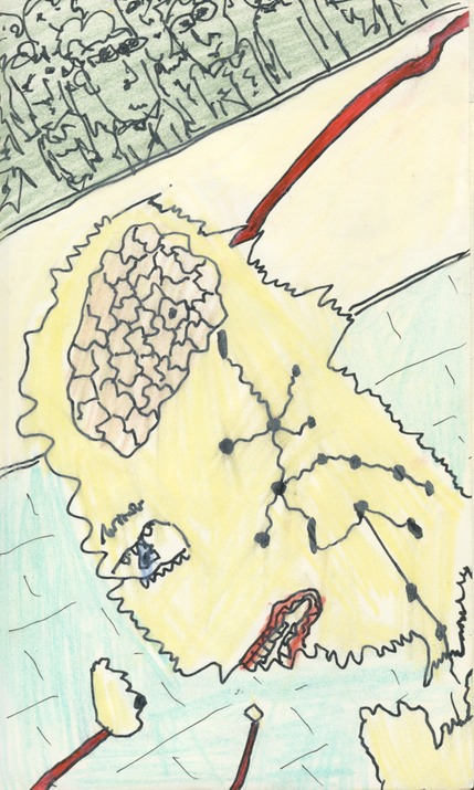 Scientists Watching an Experiment