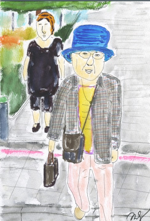 Old Lady 4 - Sapporo