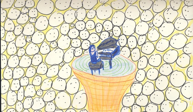 N. H. audiecne staring