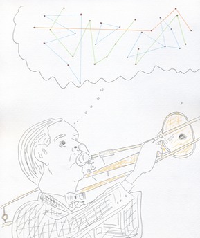 How a trombonist thinks