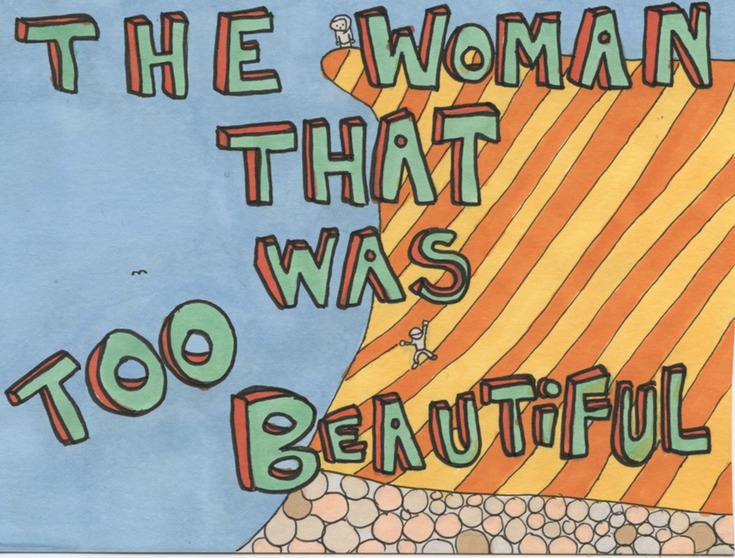 the woman that was too beautful cover